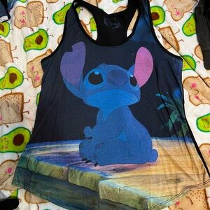 Stitch racerback tank top